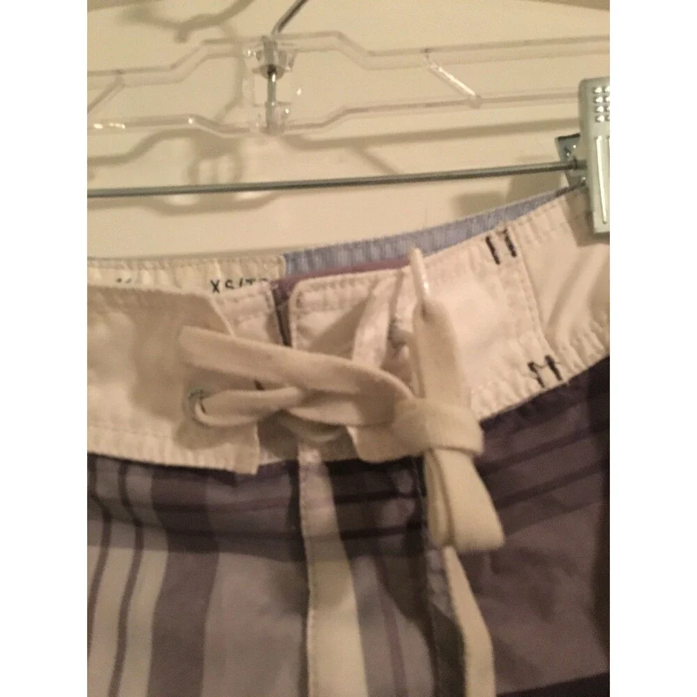 American Eagle Men's Plaid Swim Board Shorts Size XS Multi-Color